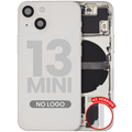 Backcover/Rahmen mit Kleinteilen für iPhone 13 Mini Starlight (Aftermarket Plus)