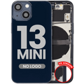 Back Cover/Frame with Small Parts for iPhone 13 Mini (US Version) (Aftermarket Plus) (Midnight)