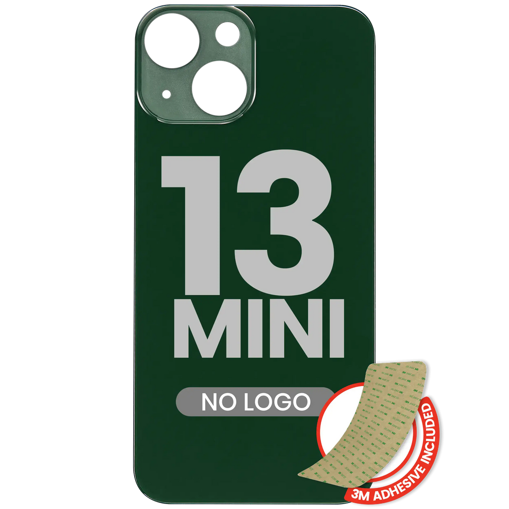 Backcover iPhone 13 Mini Grün (ohne Logo, großes Kameraloch)
