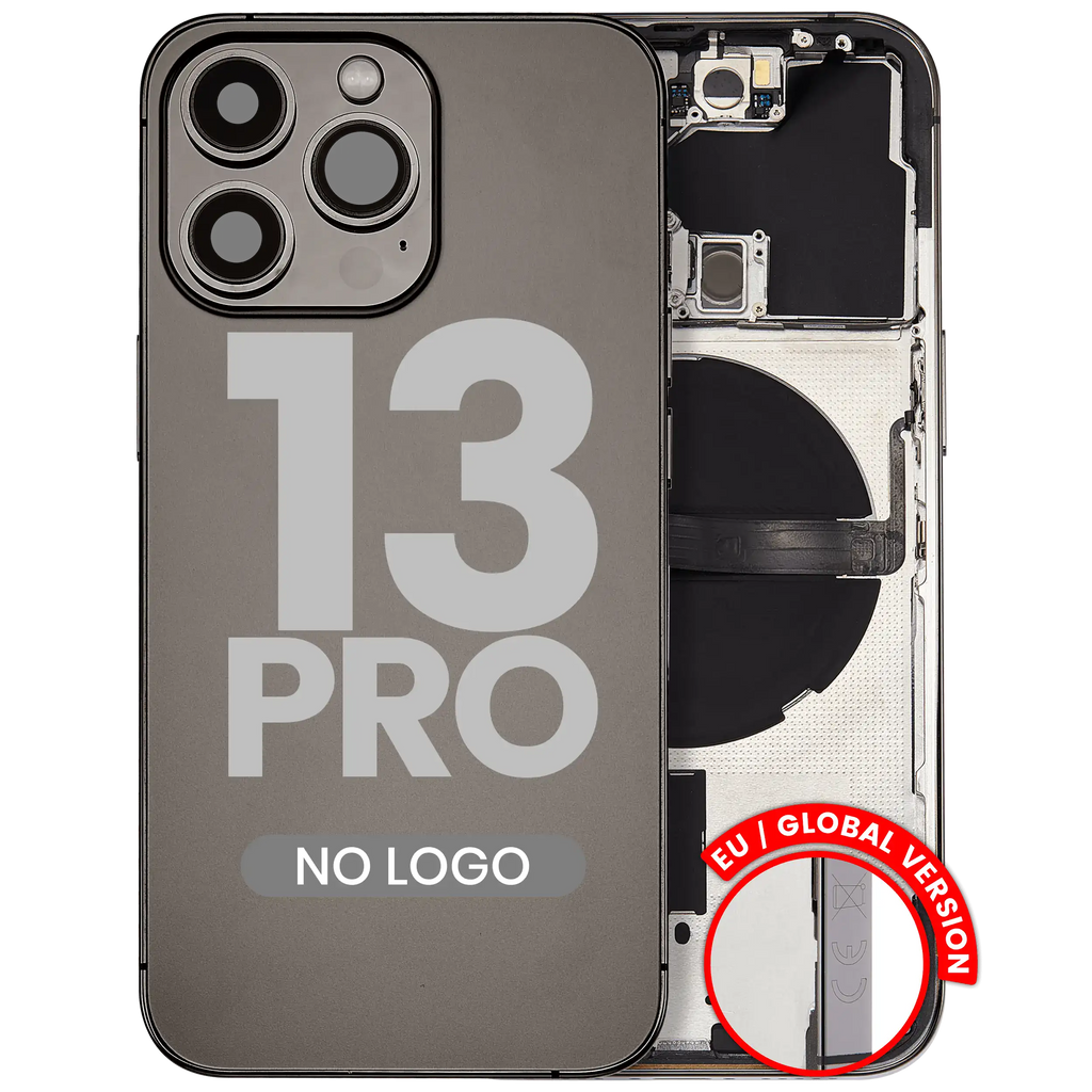 Backcover/Rahmen mit Kleinteilen für iPhone 13 Pro Graphite Aftermarket Plus