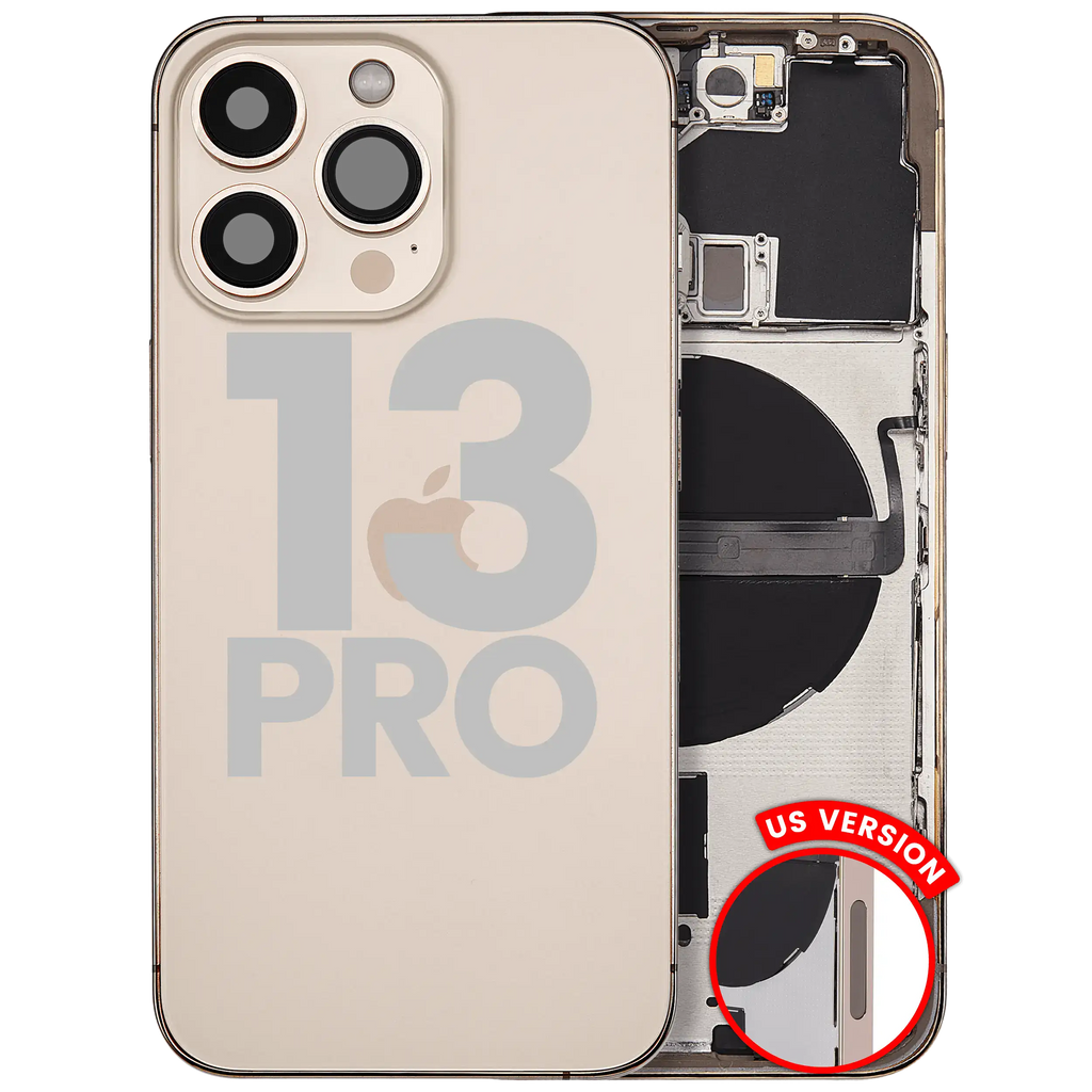 Gebrauchter Ausbau/Pull Qualität A – iPhone 13 Pro Backcover/Rahmen Gold