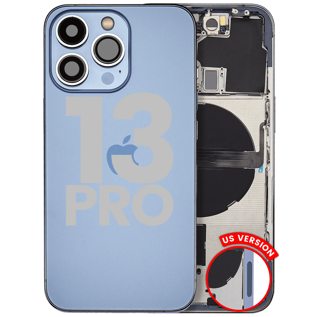Gebrauchter Ausbau/Pull Qualität B – iPhone 13 Pro Backcover/Rahmen Sierrablau