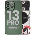 Back Cover/Frame with Small Parts for iPhone 13 Pro (US Version) (Aftermarket Plus) (Alpine Green)