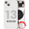 Backcover+Rahmen mit Kleinteilen für iPhone 13 Starlight (Aftermarket Plus)