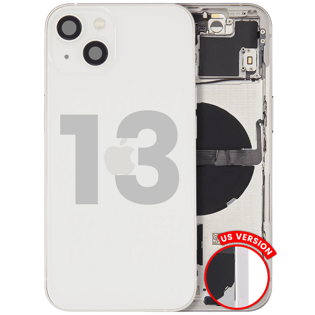 Original Apple-Ausbau C gebraucht – iPhone 13 Backcover/Rahmen Polarstern