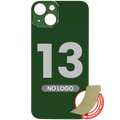 Backcover mit 3M-Kleber für iPhone 13 (Ohne Logo / Großes Kameraloch) (Grün)