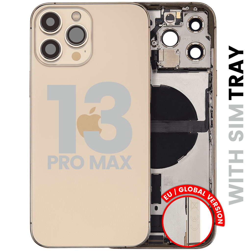Original Apple-Ausbau A gebraucht – iPhone 13 Pro Max EU / Backcover/Rahmen Gold