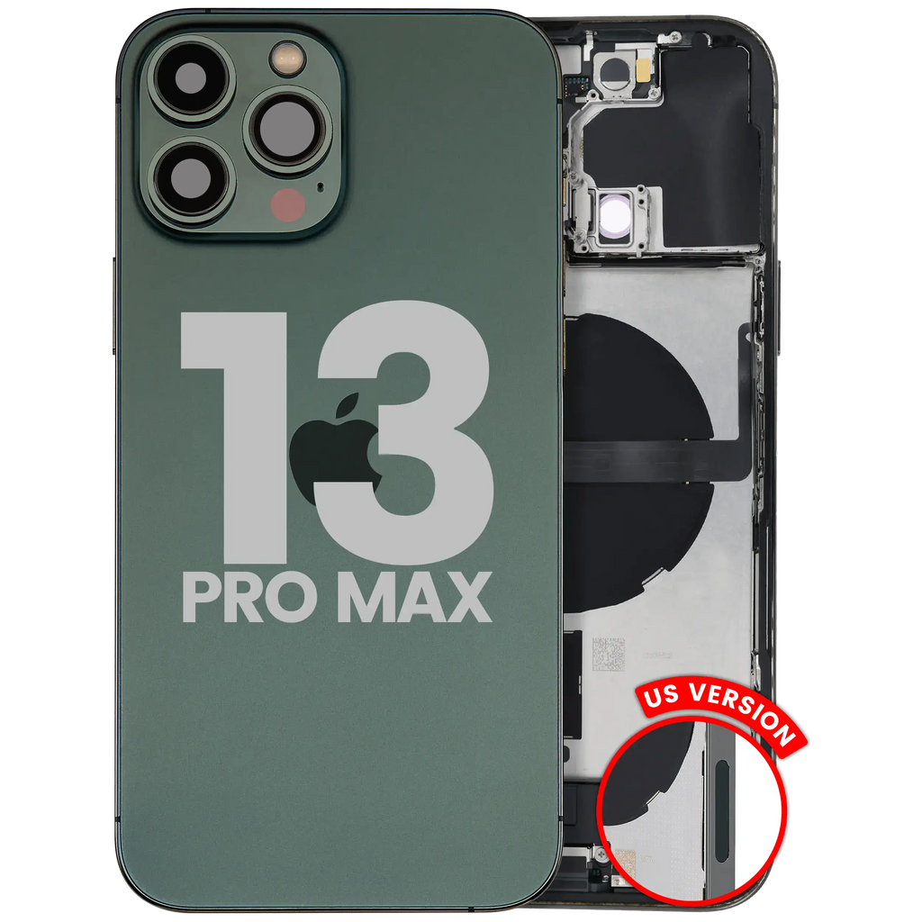 Original Apple-Ausbau A gebraucht – iPhone 13 Pro Backcover/Rahmen Alpine Grün