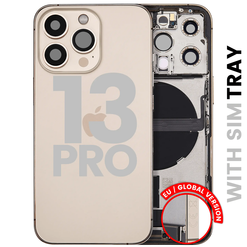 Original Apple-Ausbau B gebraucht – iPhone 13 Pro EU / Backcover/Rahmen Gold