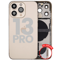 Backcover/Rahmen mit Ladebuchse-Flex & Kleinteilen iPhone 13 Pro Gold OEM Pull A
