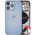 Backcover/Rahmen mit Ladebuchse-Flex für iPhone 13 Pro US Sierra Blue OEM Pull A