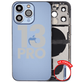 Backcover/Rahmen m. Ladebuchse Flex f. iPhone 13 Pro US, OEM B, Sierra Blau