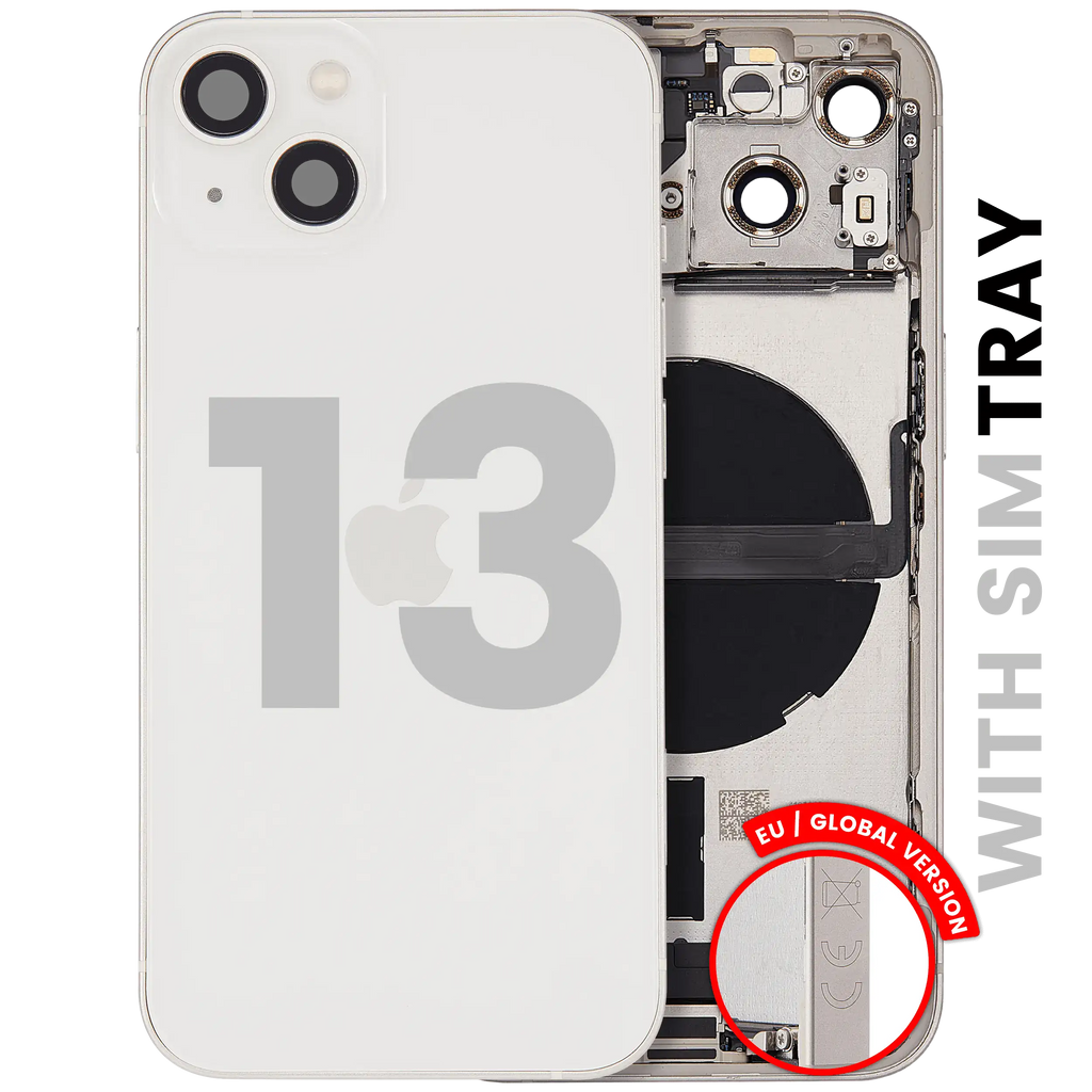 Original Apple-Ausbau C gebraucht – iPhone 13 EU / Backcover/Rahmen Polarstern