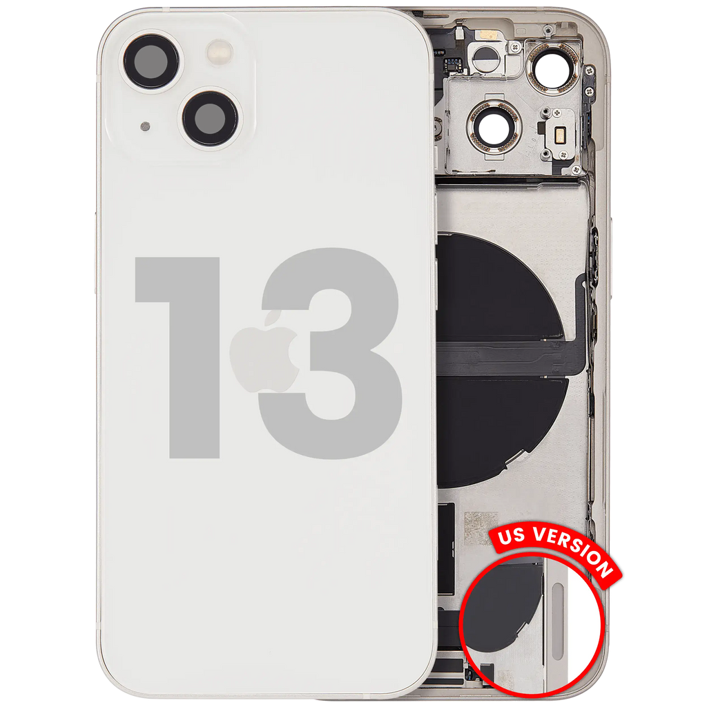 Original Apple-Ausbau B gebraucht – iPhone 13 Backcover/Rahmen Polarstern