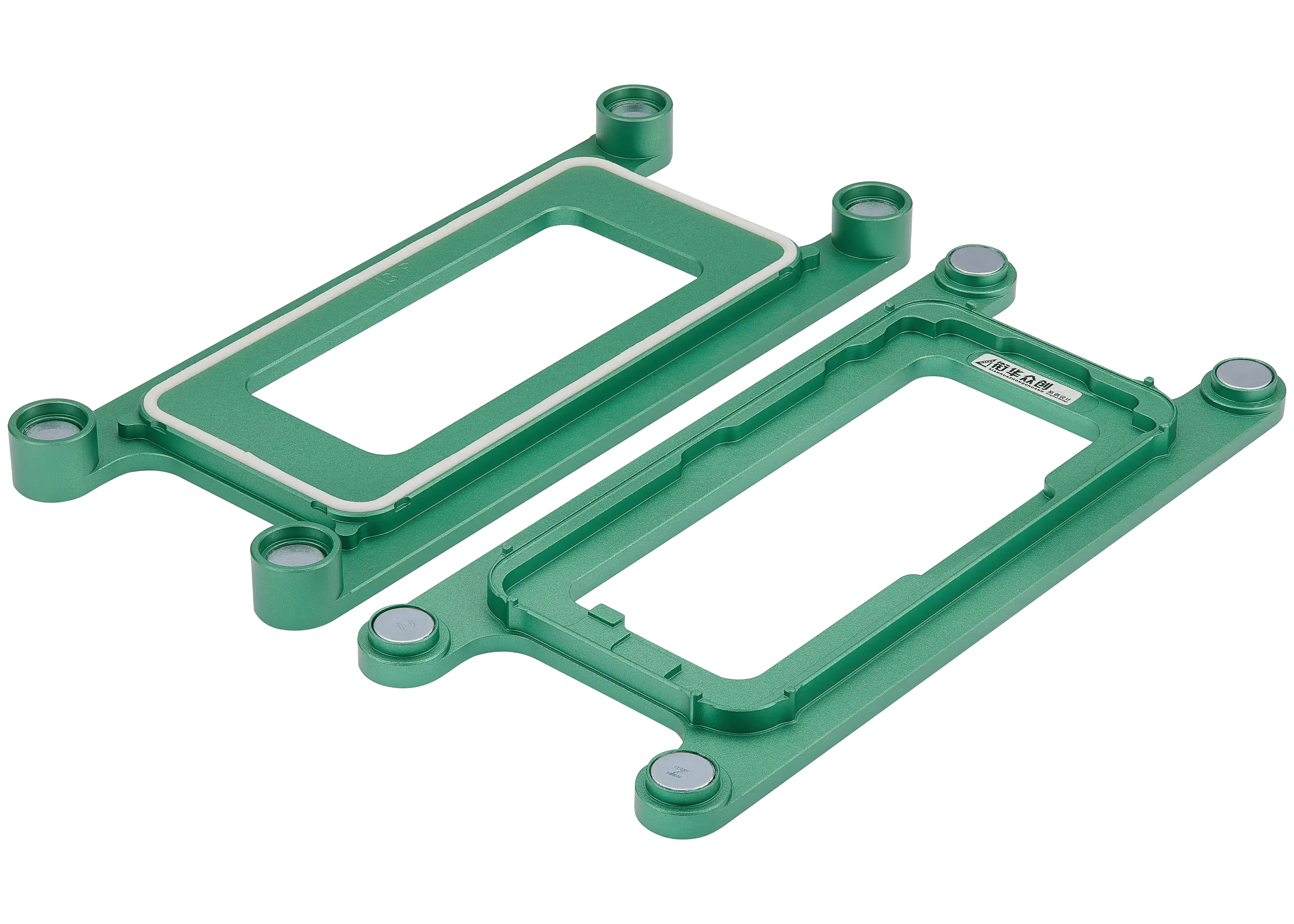 Magnetische Druckhalteform für iPhone 13 / 13 Pro (2er Pack)