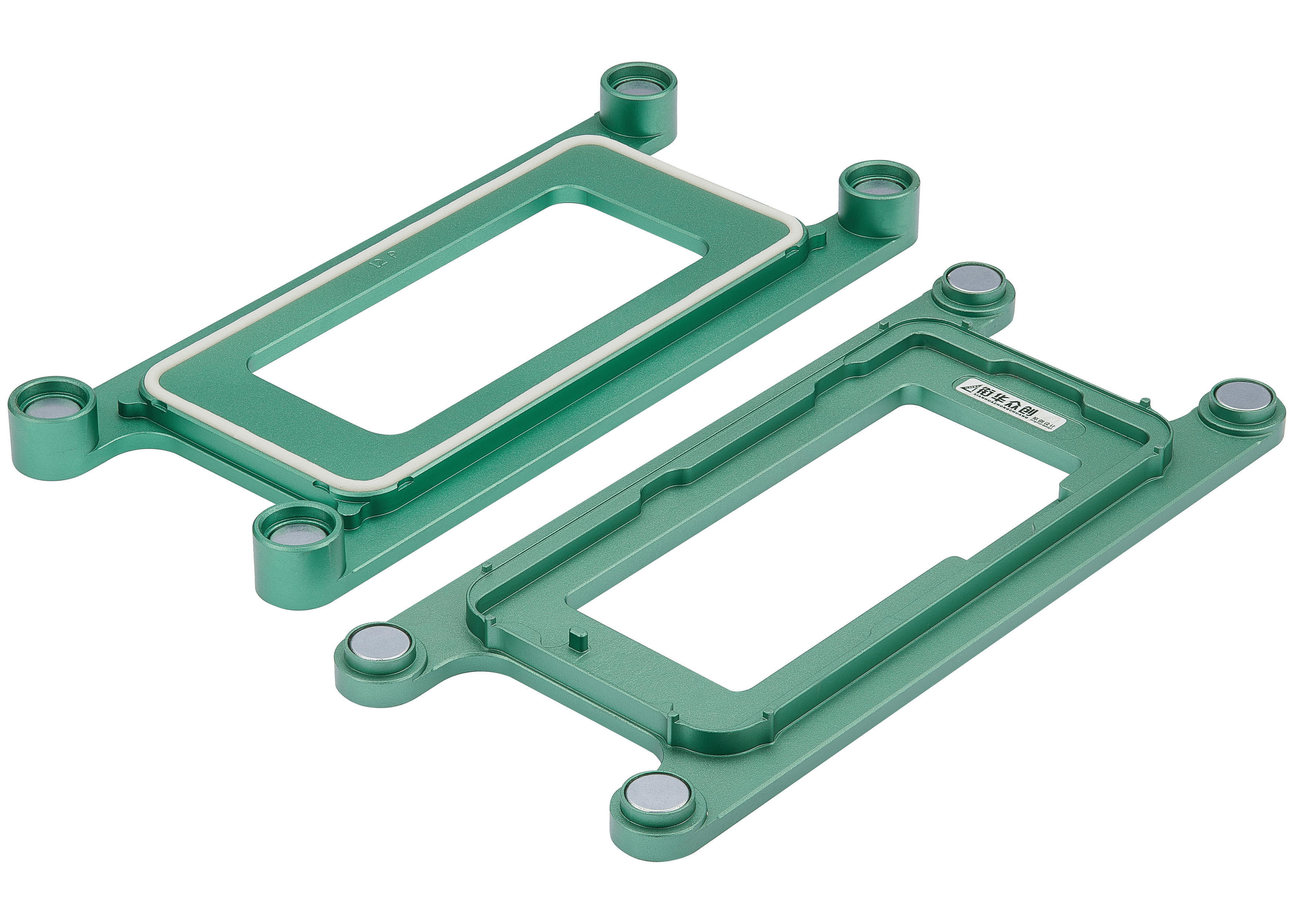 Magnetische Druckhalteform für iPhone 12 / 12 Pro (2er-Pack)