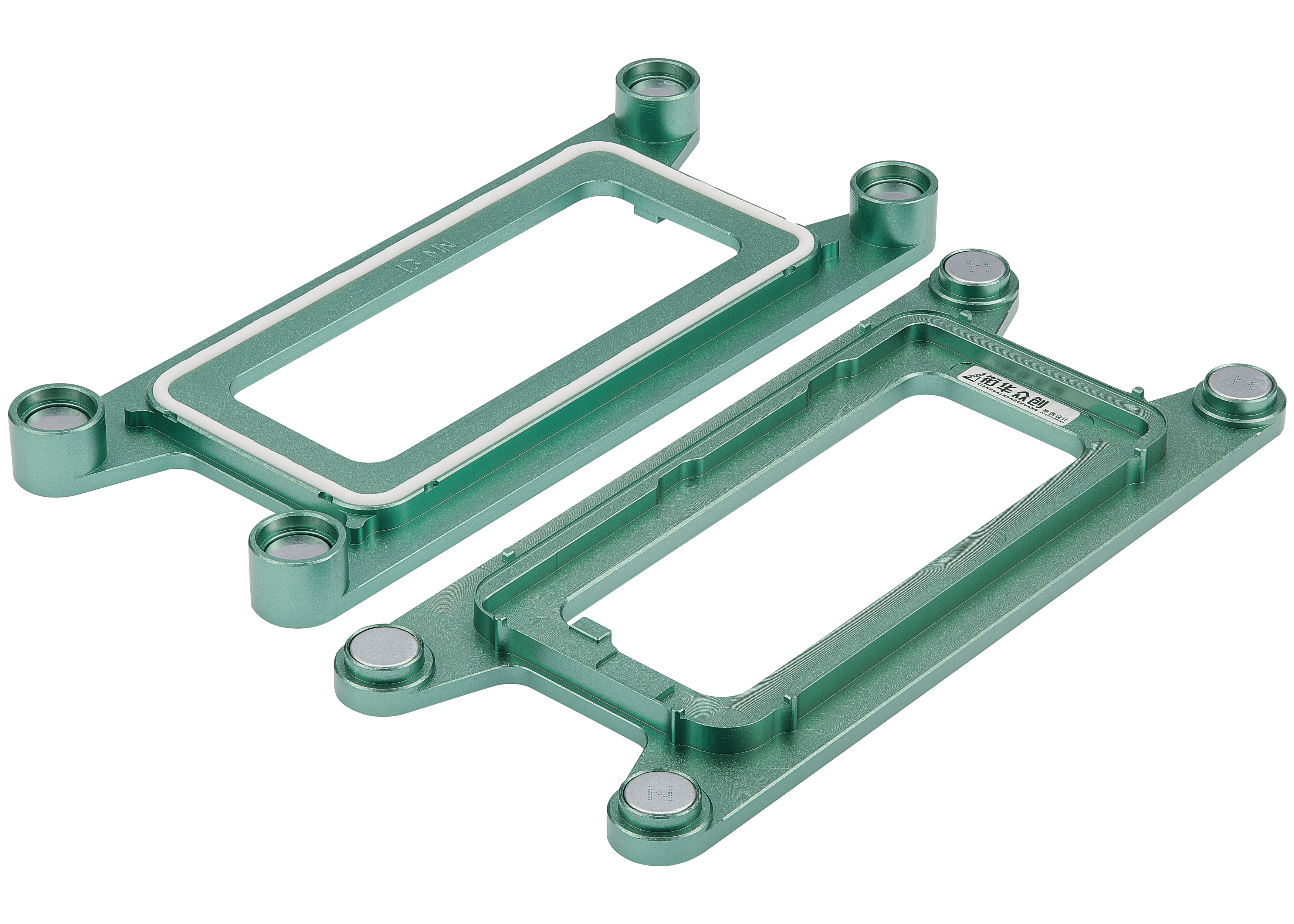 Magnethalteform für iPhone 13 Mini (2er Pack)