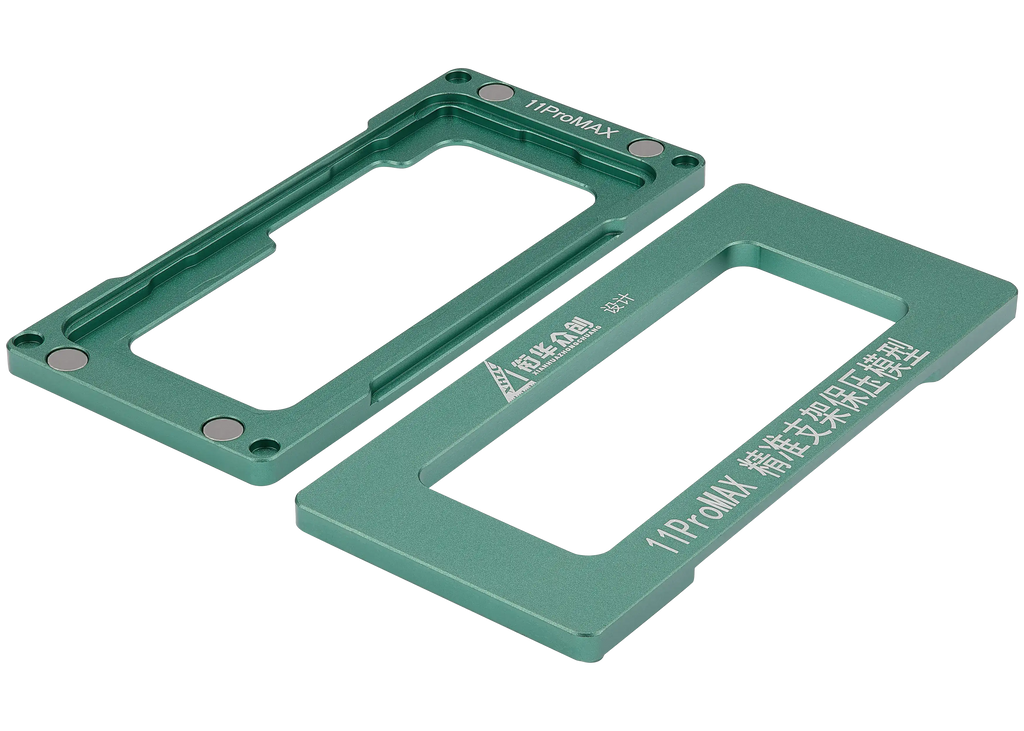 Magnetische Druckhalteform für iPhone 11 Pro Max (2er-Pack)