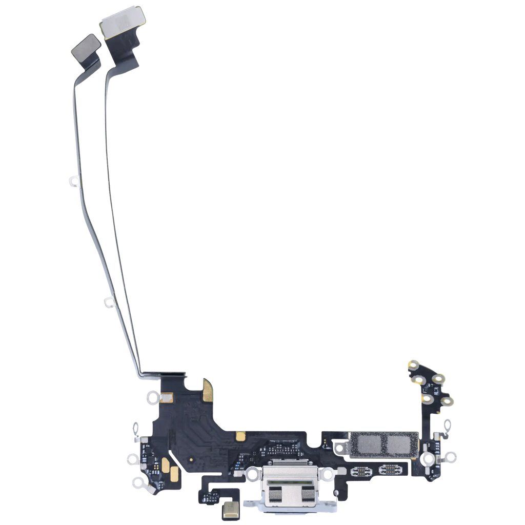 USB-C Charging Port Flex Cable (eSIM) for iPhone 17 Pro - Original OEM (Canadian Version, Silver)
