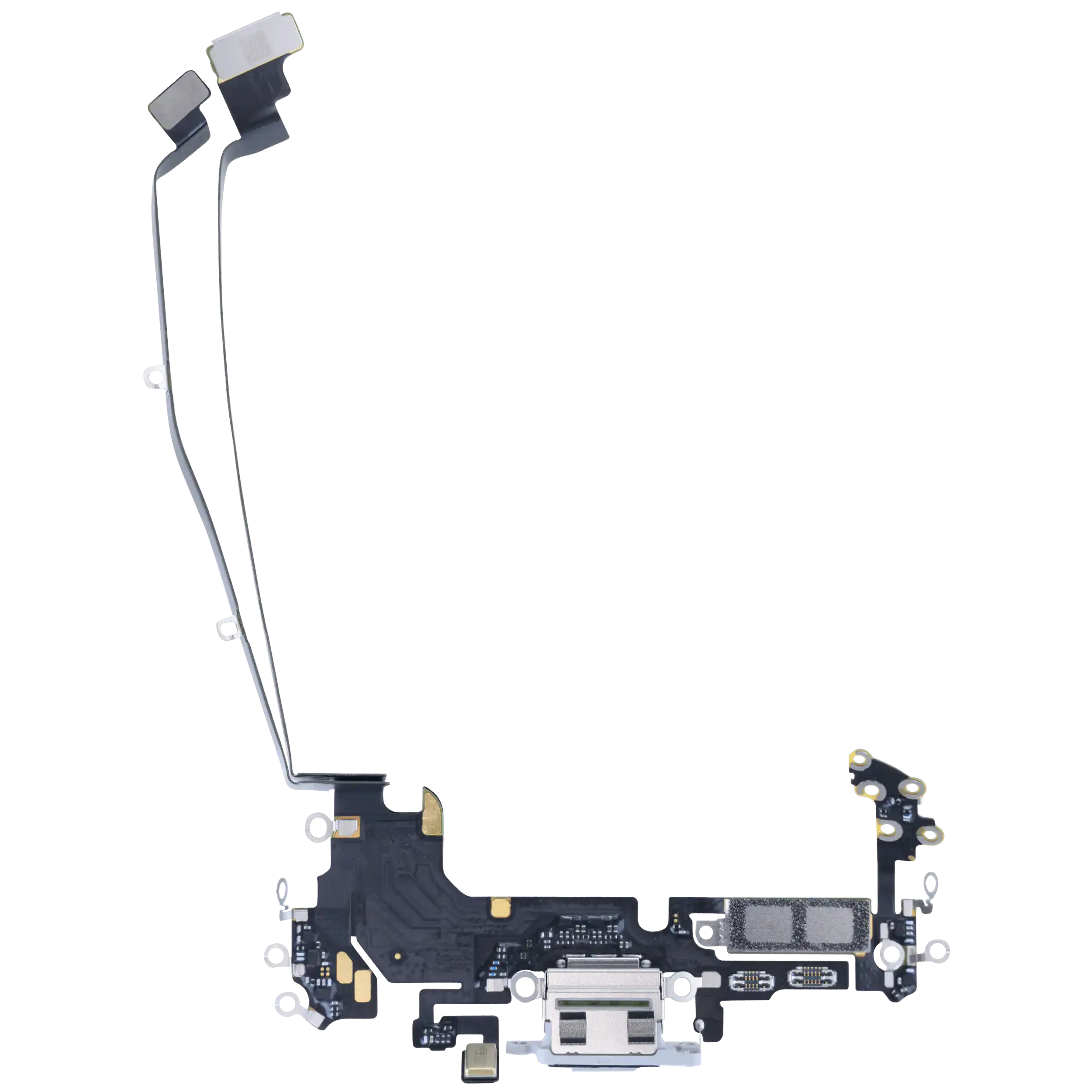 USB-C Charging Port Flex Cable (eSIM) for iPhone 17 Pro - Original OEM (Canadian Version, Silver)