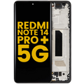 OLED-Display mit Rahmen für Redmi Note 14 Pro+ 5G (Refurbished) Schwarz