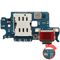 Charging Port Board with SIM Card Reader for Samsung Galaxy S23 5G (S911U) (US Version) (Premium)