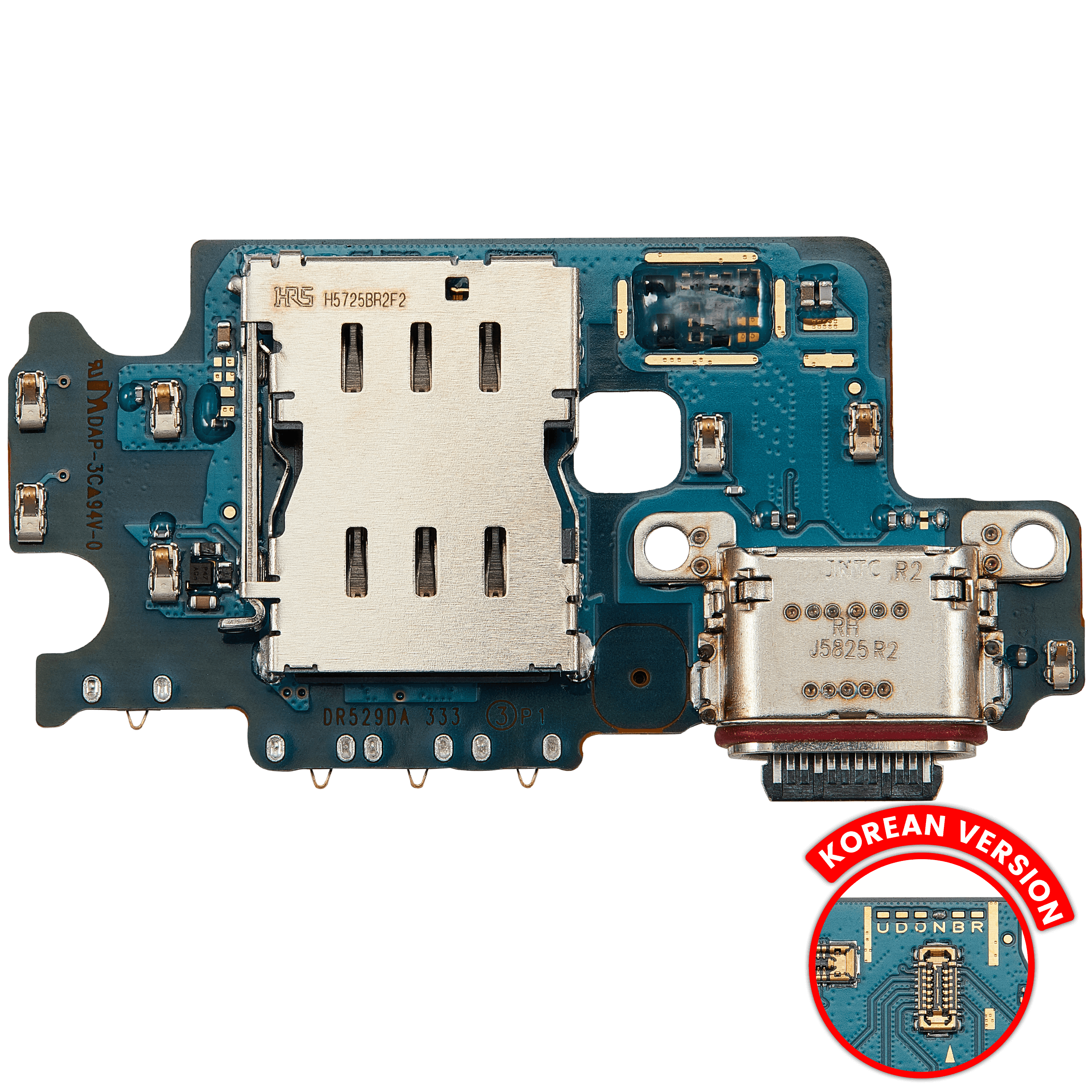 Ladebuchse Board mit Sim Card Reader für Samsung Galaxy S25 5G (S931N) (Korean Version) (Premium)