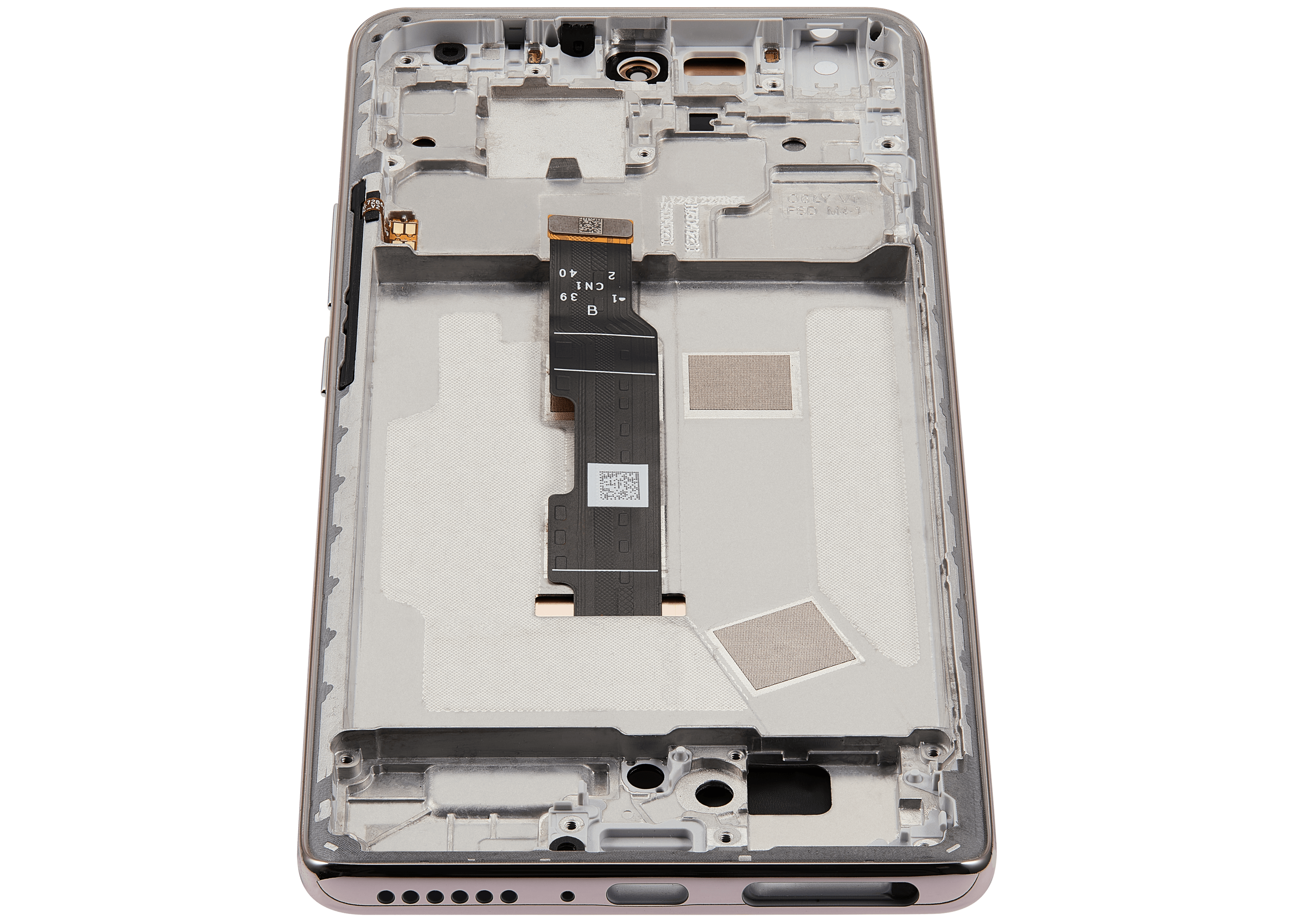 OLED Assembly with Frame for Xiaomi Redmi Note 14 Pro 4G (Refurbished, Sand Gold)