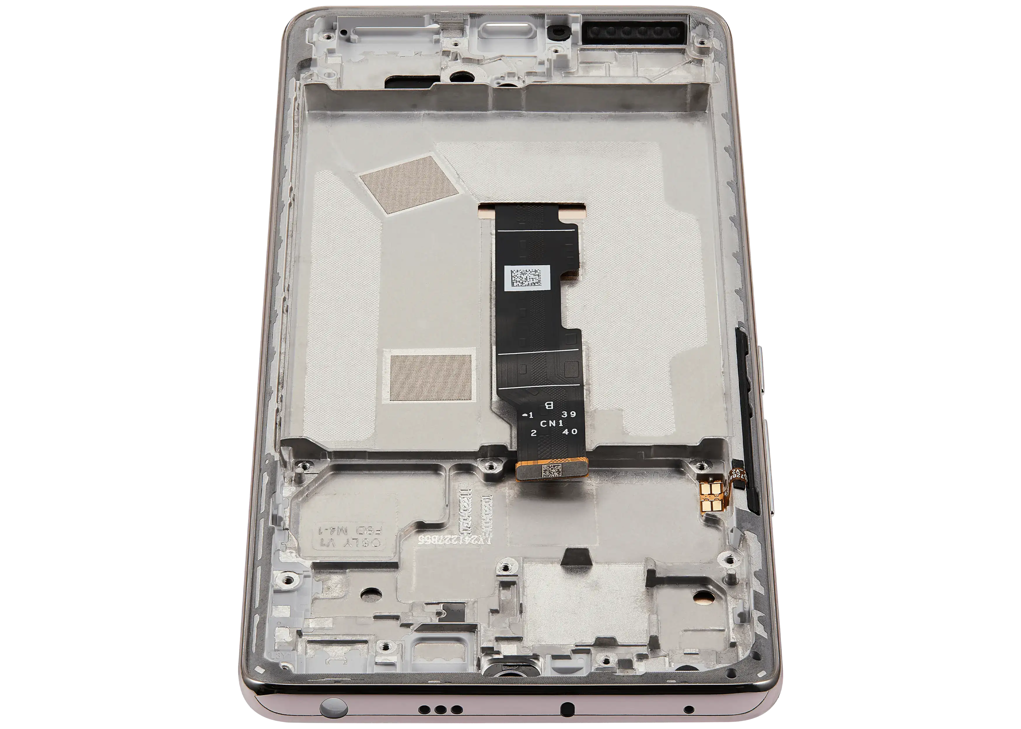 OLED Assembly with Frame for Xiaomi Redmi Note 14 Pro 4G (Refurbished, Sand Gold)