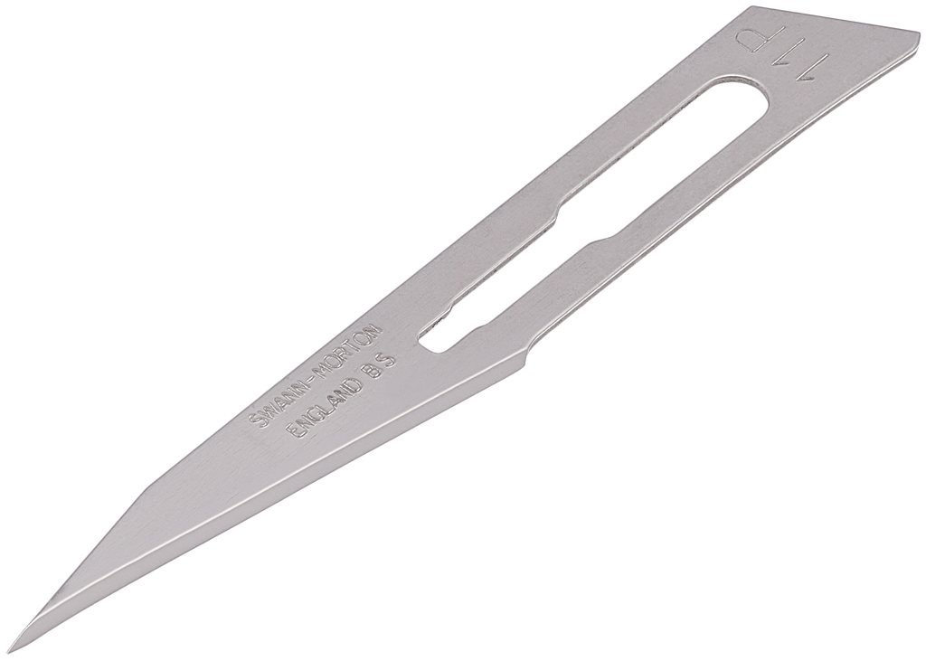 Scalpel Blades for Scalpel Handles (No. #11P) – 10-pack