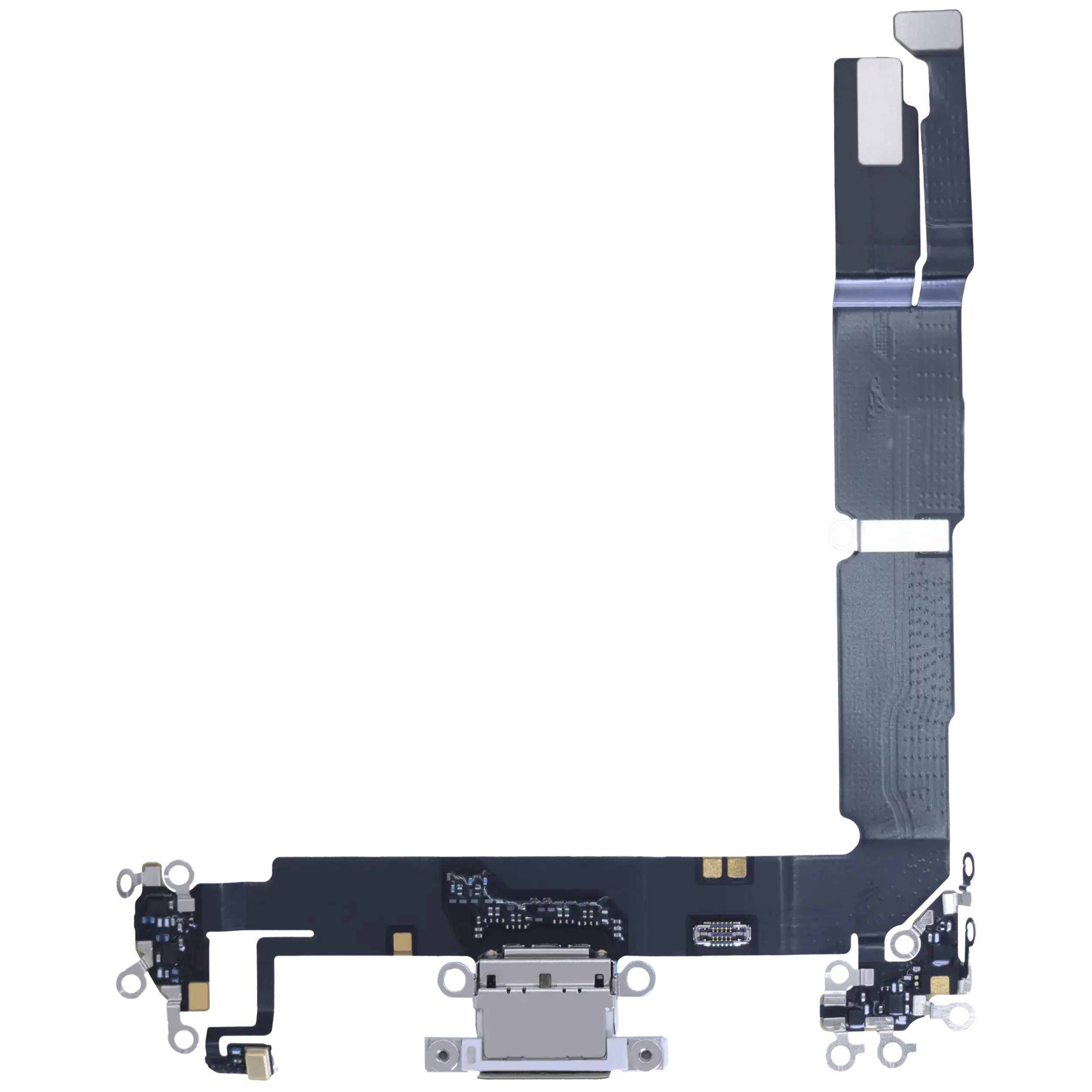 Charging Port Flex Cable with PCB for iPhone 16 Plus (Original OEM) (White)