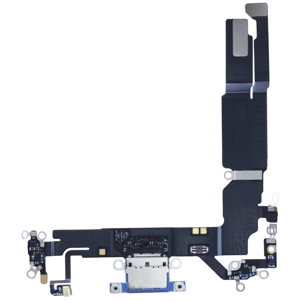 Original Apple Charging Port Flex Cable with PCB for iPhone 16 (EU/UK/CA) – Ultramarine