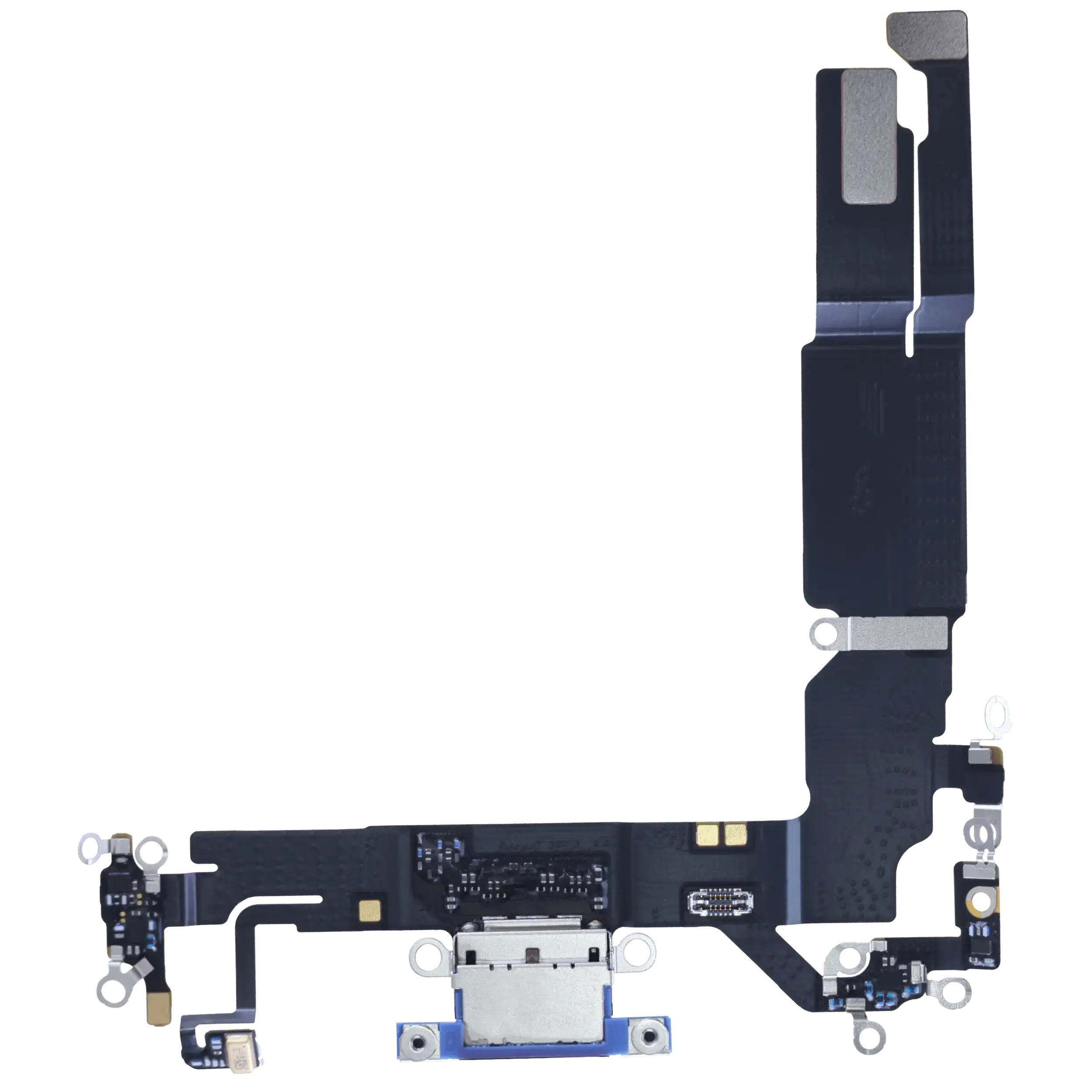 Original Apple Charging Port Flex Cable with PCB for iPhone 16 (EU/UK/CA) – Ultramarine