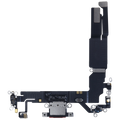 Ladebuchse für iPhone 16 (mmWave) (Original OEM) (Schwarz)