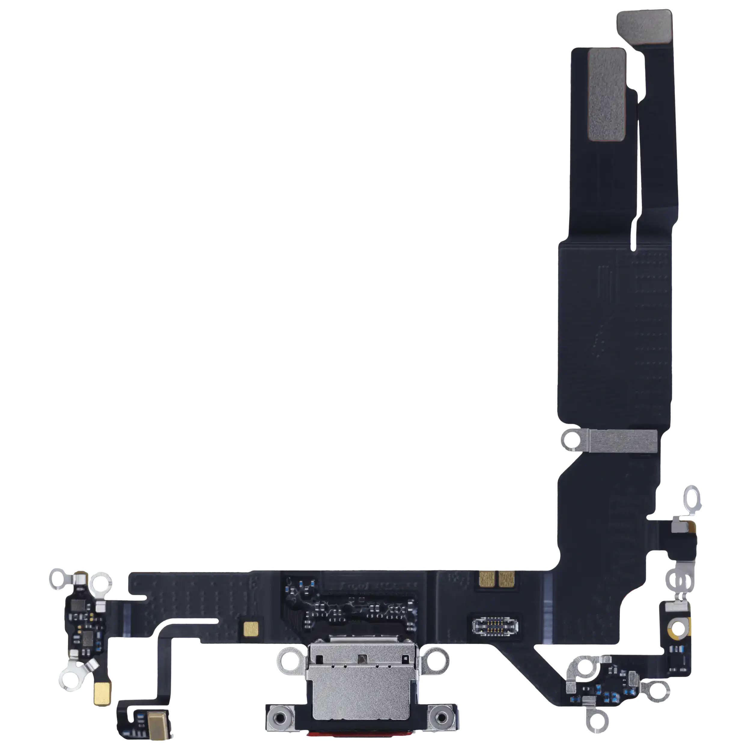 Ladebuchse für iPhone 16 (mmWave) (Original OEM) (Schwarz)