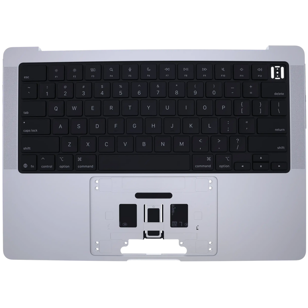 Top Case mit Akku (ANSI) für MacBook Pro 14" A3434 (2025) (Original OEM) (Silber)