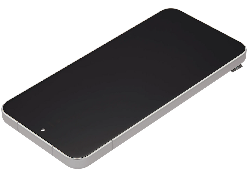 OLED-Bauteil mit Rahmen für Xiaomi 15 (Refurbished) (Weiß)