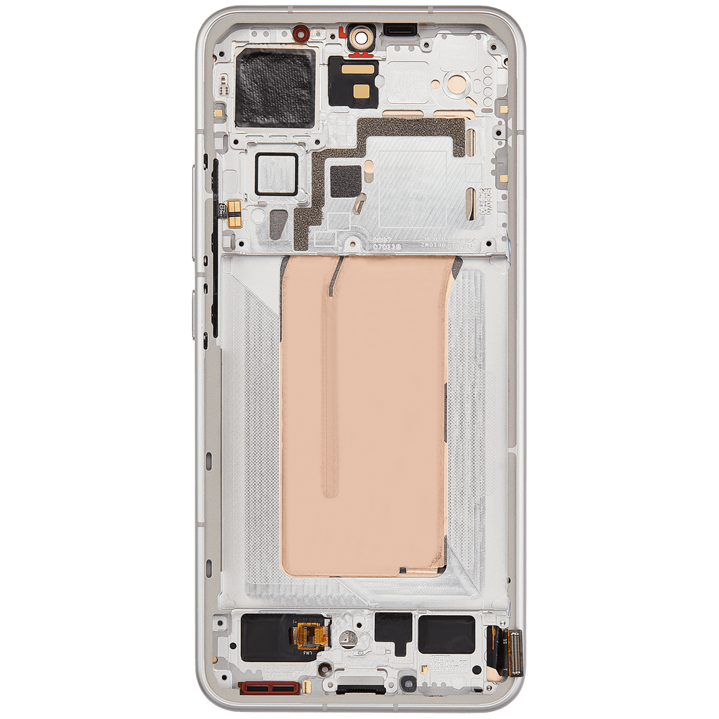 OLED-Bauteil mit Rahmen für Xiaomi 15 (Refurbished) (Weiß)