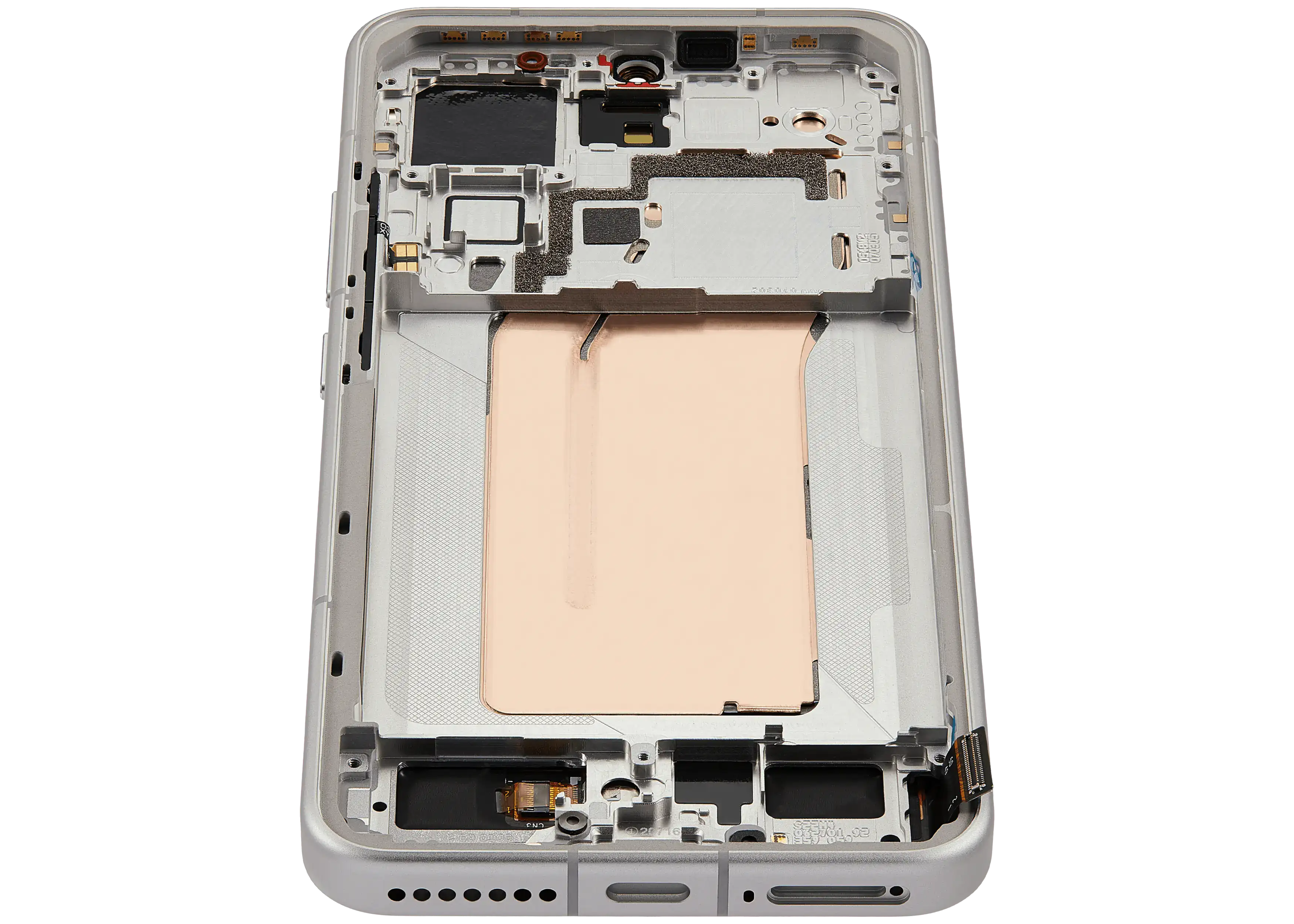 OLED-Bauteil mit Rahmen für Xiaomi 15 (Refurbished) (Weiß)