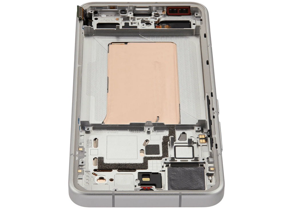 OLED-Bauteil mit Rahmen für Xiaomi 15 (Refurbished) (Weiß)