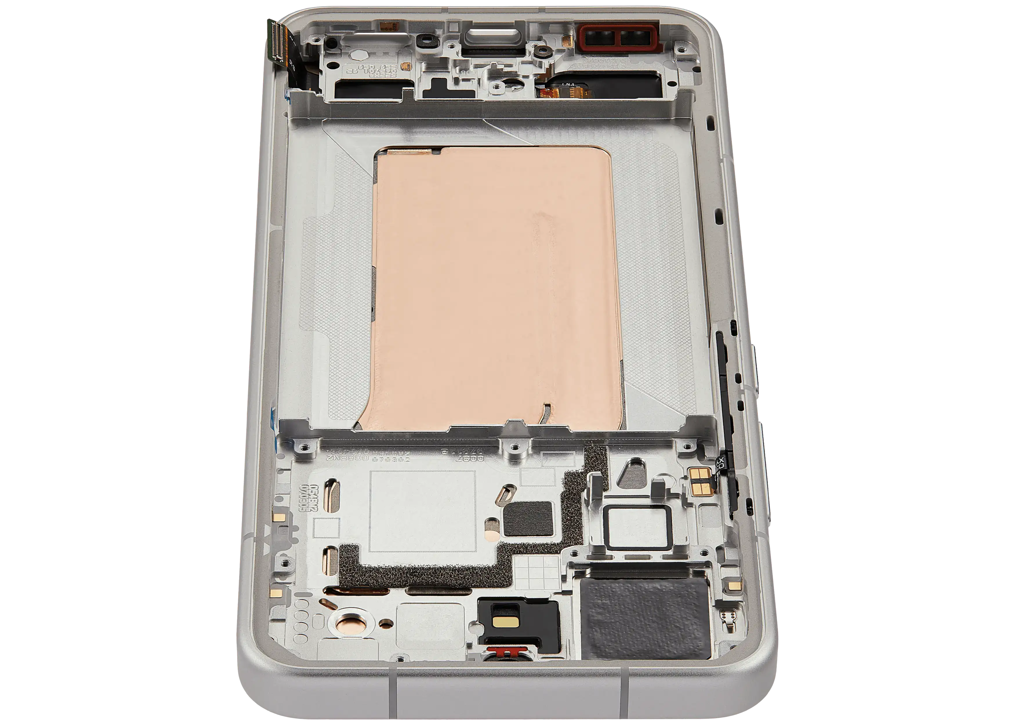 OLED-Bauteil mit Rahmen für Xiaomi 15 (Refurbished) (Weiß)
