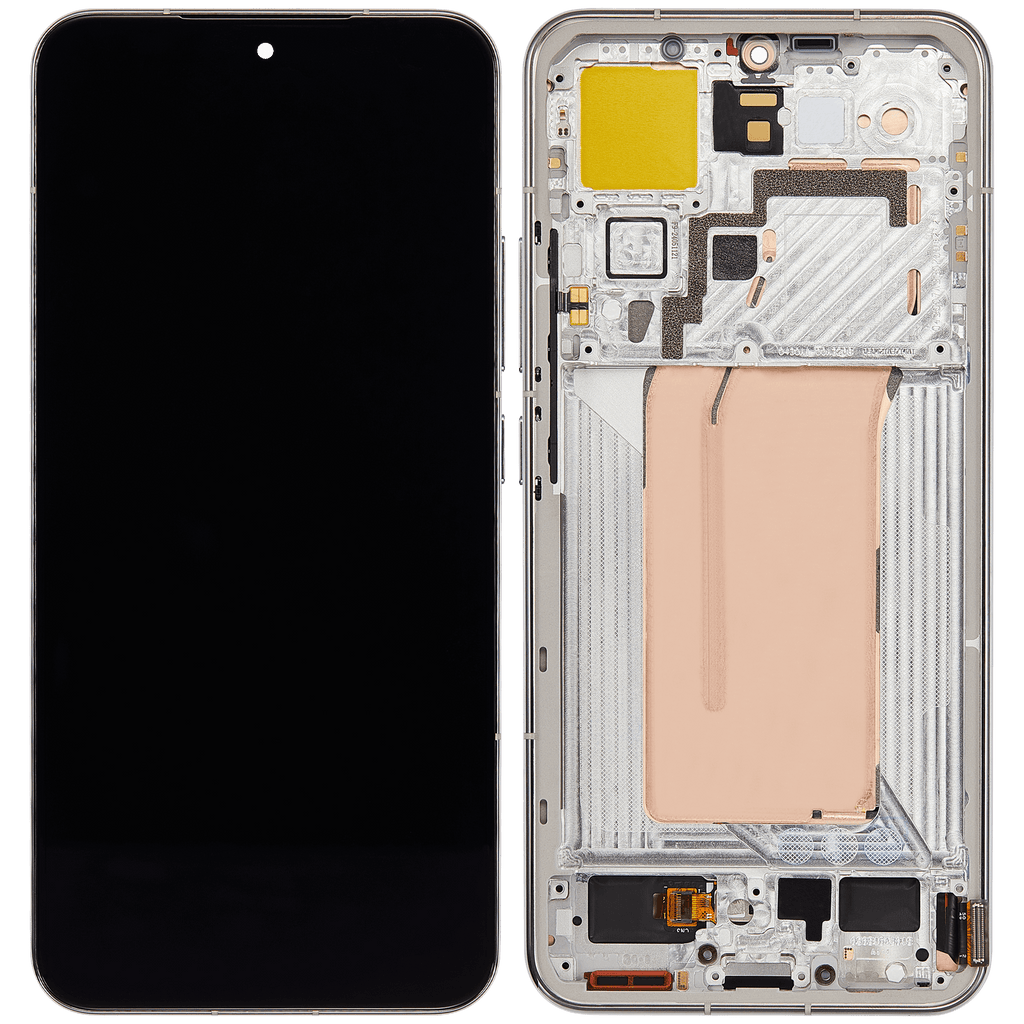 OLED Display with Frame for Xiaomi 15 (Refurbished) (Liquid Silver)