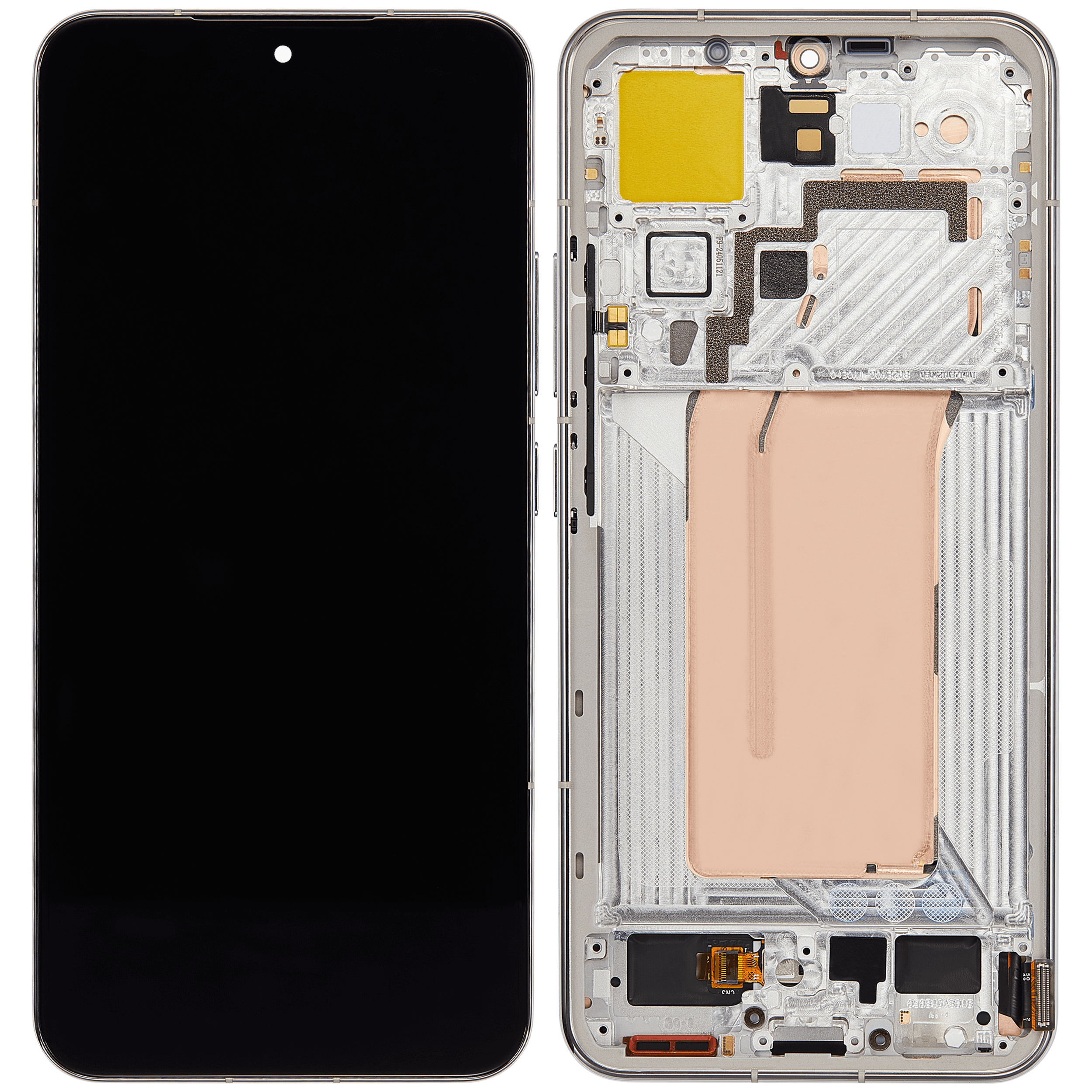 OLED Display with Frame for Xiaomi 15 (Refurbished) (Liquid Silver)
