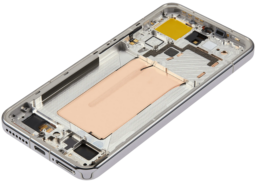 OLED Display with Frame for Xiaomi 15 (Refurbished) (Liquid Silver)