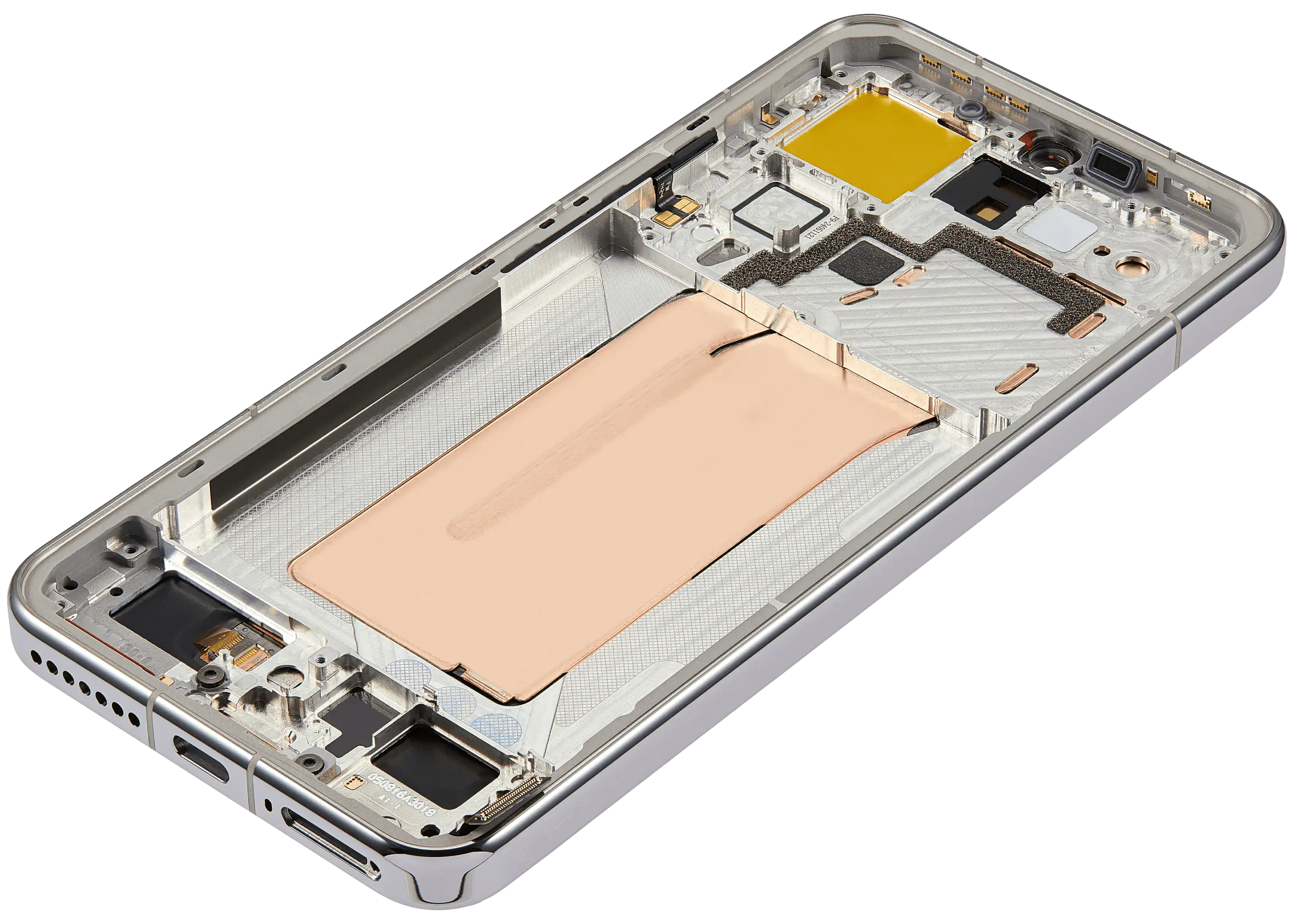 OLED Display with Frame for Xiaomi 15 (Refurbished) (Liquid Silver)