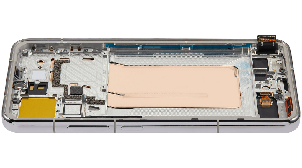 OLED Display with Frame for Xiaomi 15 (Refurbished) (Liquid Silver)