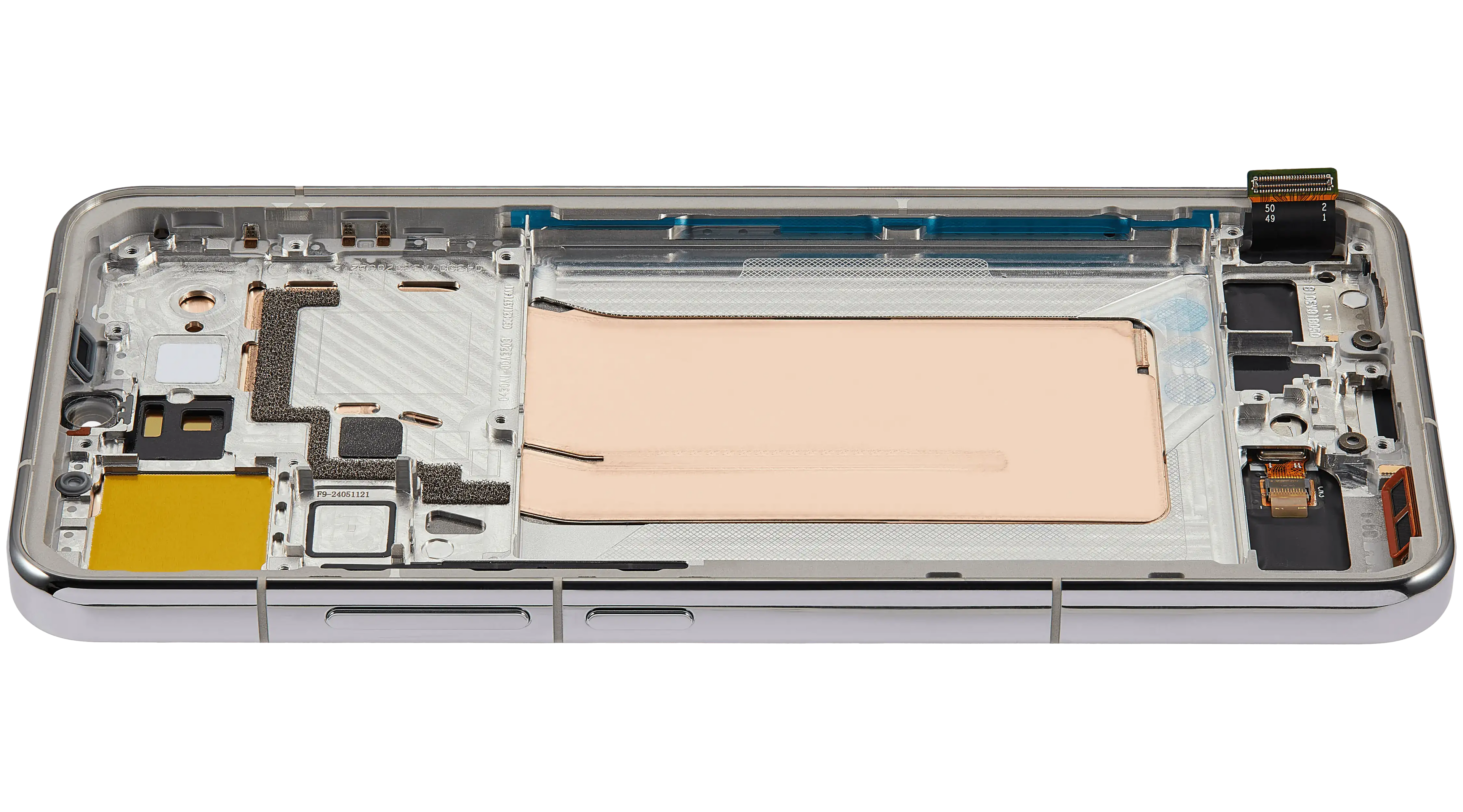 OLED Display with Frame for Xiaomi 15 (Refurbished) (Liquid Silver)