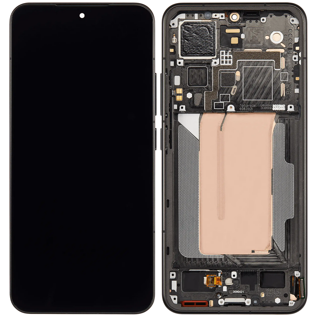 OLED-Display mit Rahmen für Xiaomi 15 (Refurbished) (Schwarz)