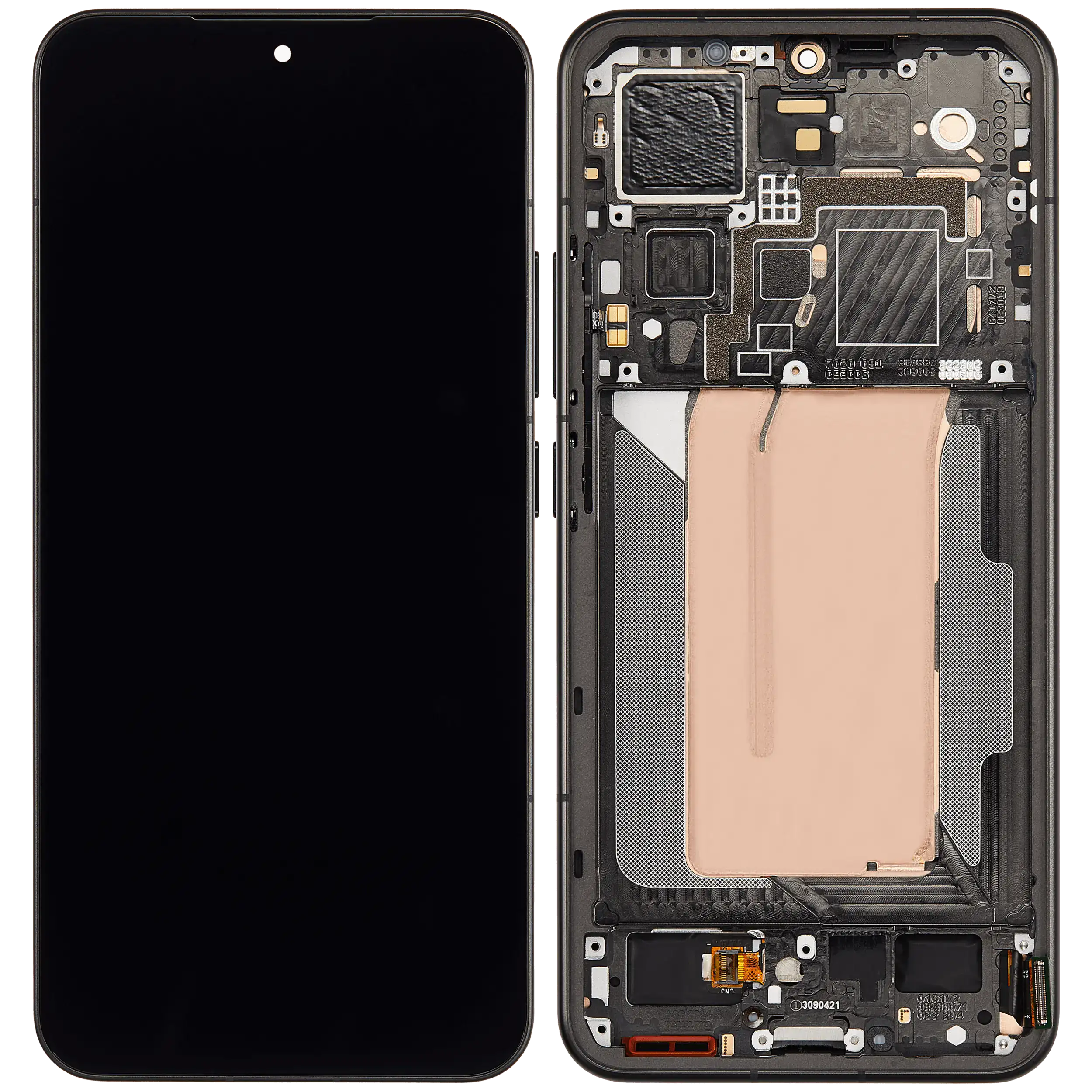 OLED-Display mit Rahmen für Xiaomi 15 (Refurbished) (Schwarz)