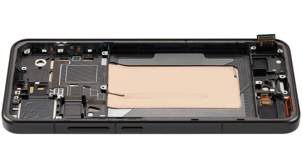 OLED-Display mit Rahmen für Xiaomi 15 (Refurbished) (Schwarz)